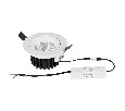 Светильник встраиваемый поворотный 10W 1310Lm 38G белый Soffi IP65 Lightstar 212446IP65