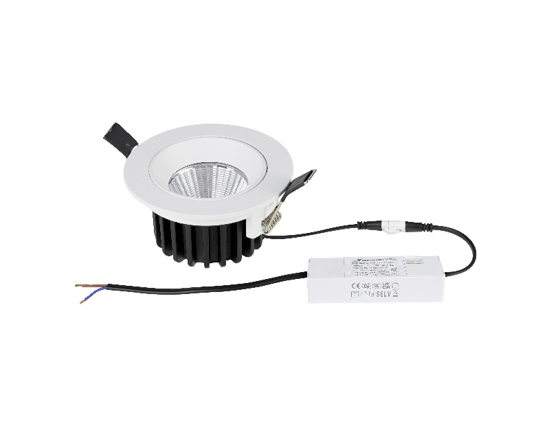 Светильник встраиваемый поворотный 10W 1310Lm 38G белый Soffi IP65 Lightstar 212446IP65