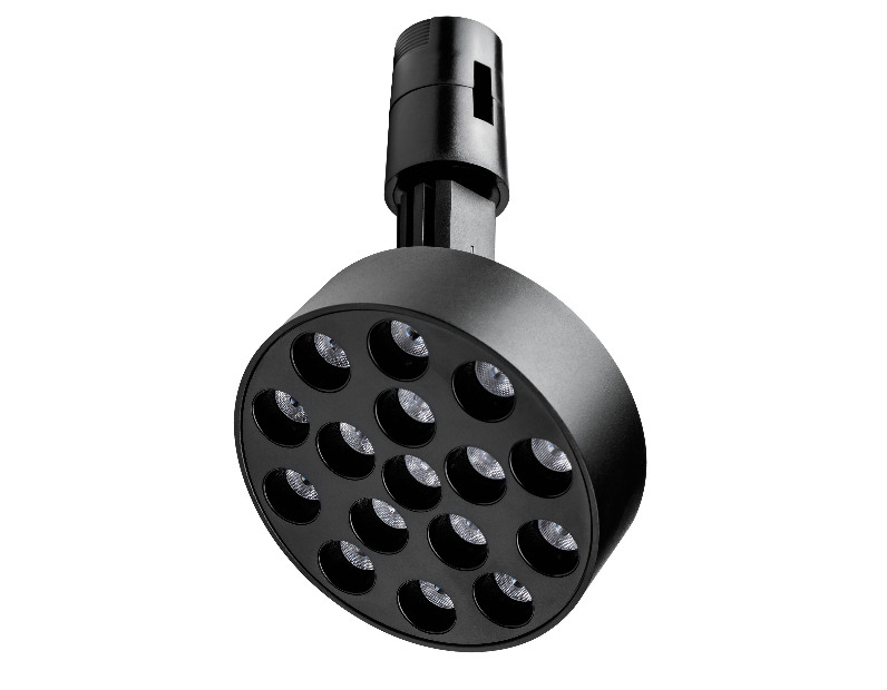 Светильник трековый 48V 6W 4000K 24° черный Due Hermes Lightstar 210747
