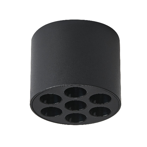 Светильник потолочный 6W 470LM 4000K, черный Guarda Lightstar 080647