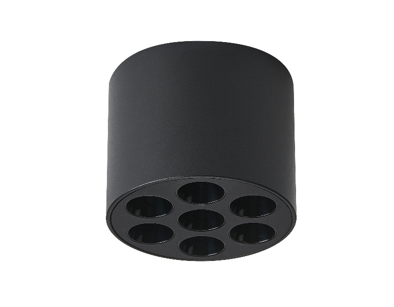 Светильник потолочный 6W 470LM 4000K, черный Guarda Lightstar 080647