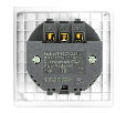 Розетка 1-местная з/ш с/з 16А + USB + Type C (механизм), STEKKER, 250В, 20W, серия Мия, RST16-3119-01, белая магнолия