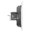 Розетка компьютерная 1-местная RJ-45 (механизм), STEKKER, серия Мия, RST00-3117-01, белая магнолия