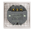 Розетка 1-местная з/ш с/з 16А + USB + Type C (механизм), STEKKER, 250В, 20W, серия Мия, RST16-3119-08, пудровый жемчуг