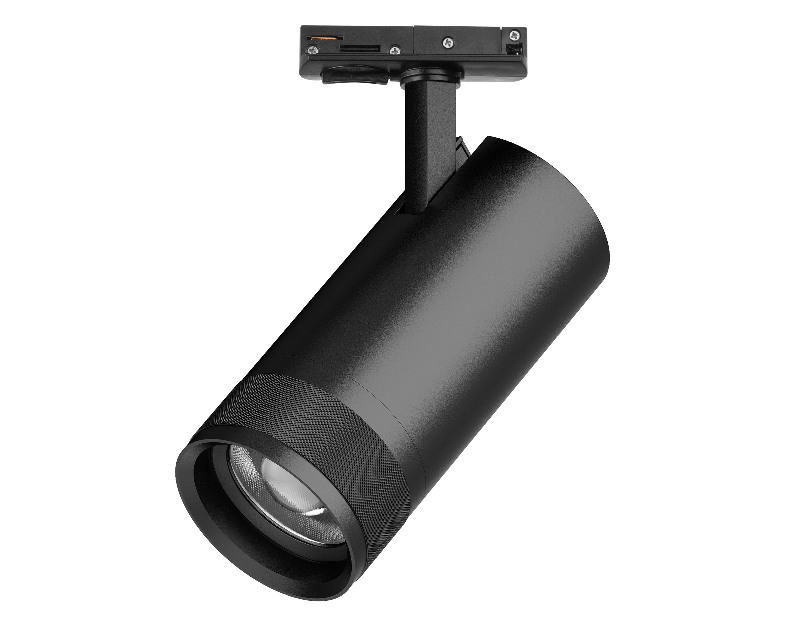 Светильник д/треков BARRA 30W 2100LM 20-55G с тонким адаптером Canno Pro Lightstar C4307SS