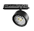 Светильник для трековой системы Quattro LED 30W с управлением DALI Alta Pro Lightstar A5637DALI