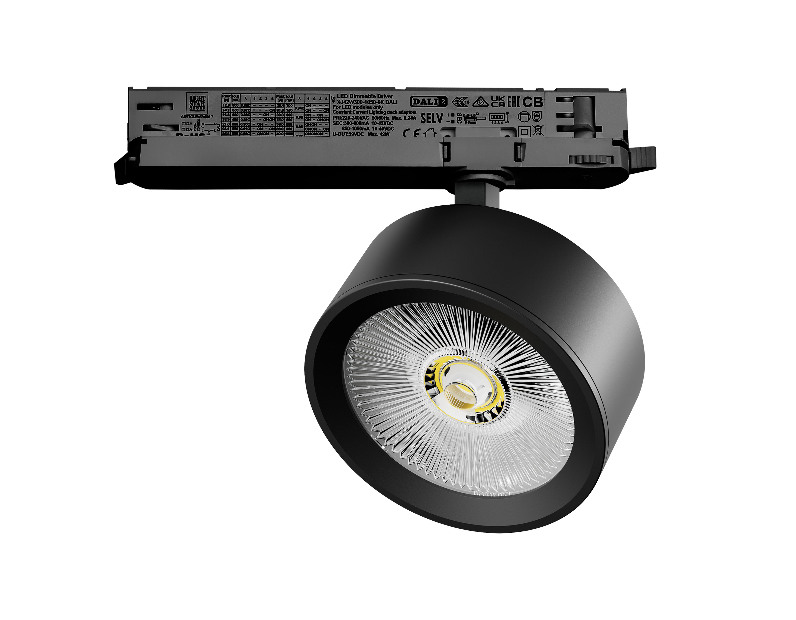 Светильник для трековой системы Quattro LED 30W с управлением DALI Alta Pro Lightstar A5637DALI