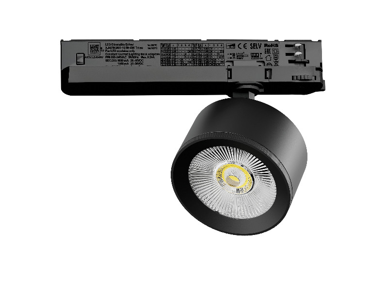 Светильник для трековой системы Quattro LED 15W с управлением TRIAC Alta Pro Lightstar A5547TRIAC