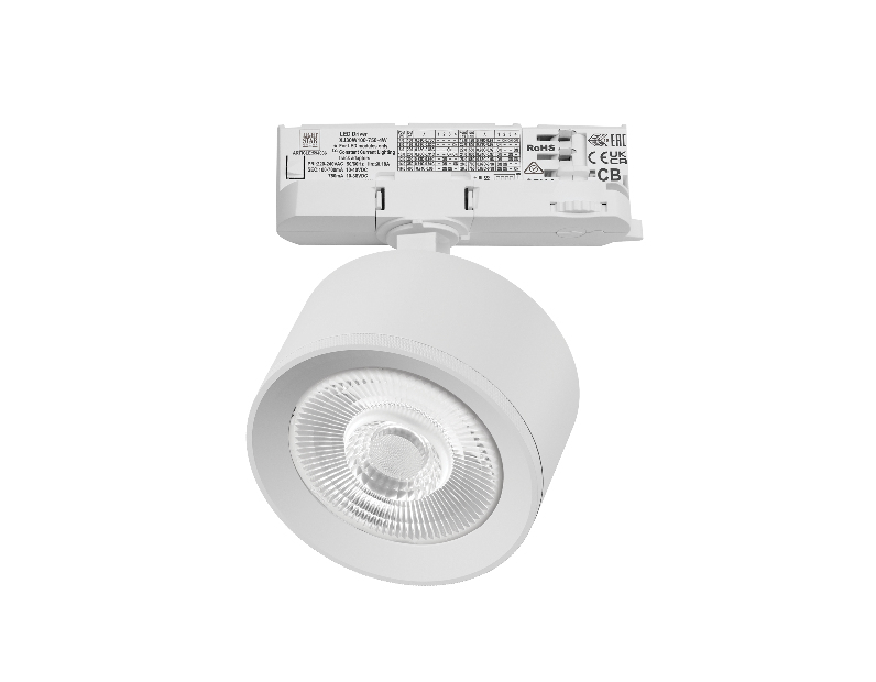 Светильник для трековой системы Quattro LED 15W 60G с адаптером Alta Pro Lightstar A5536QT60G