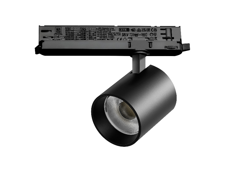 Светильник для трековой системы Quattro LED 35W с управлением DALI Alta Base Lightstar A5447DALI