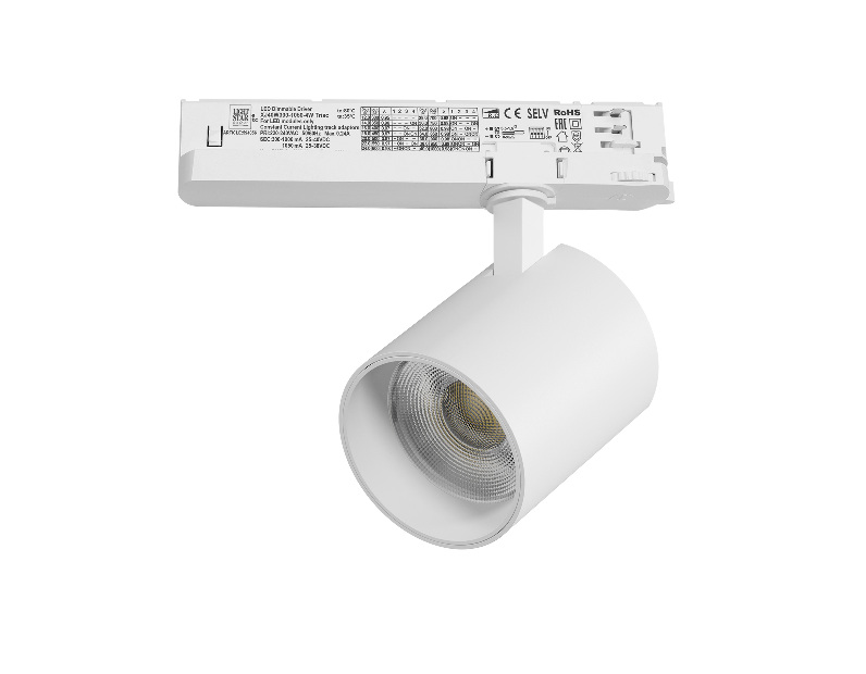 Светильник для трековой системы Quattro LED 35W с управлением TRIAC Alta Base Lightstar A5436TRIAC