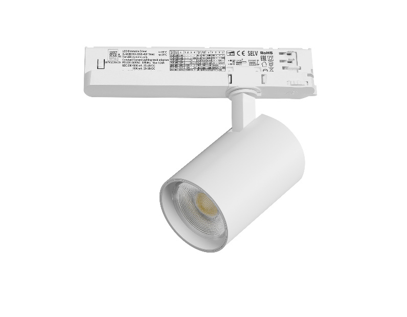 Светильник для трековой системы Quattro LED 24W с управлением TRIAC Alta Base Lightstar A5246TRIAC