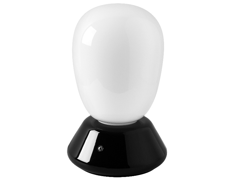 Настольная лампа диммируемая 10W 3000K матовый/черный Uovo III Lightstar 807917
