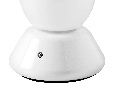 Настольная лампа диммируемая 10W 3000K матовый/белый Uovo III Lightstar 807916