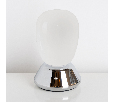 Настольная лампа диммируемая 10W 3000K матовый/хром Uovo III Lightstar 807914