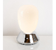 Настольная лампа диммируемая 10W 3000K матовый/хром Uovo III Lightstar 807914