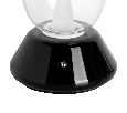 Настольная лампа диммируемая 10W 3000K прозрачный/черный Uovo III Lightstar 807907