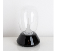 Настольная лампа диммируемая 10W 3000K прозрачный/черный Uovo III Lightstar 807907