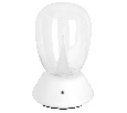 Настольная лампа диммируемая 10W 3000K прозрачный/белый Uovo III Lightstar 807906
