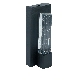 Светильник уличный светодиодный Feron DH2201 Катар 5W, 90*43*210мм, 3000К, черный (на стену вверх)