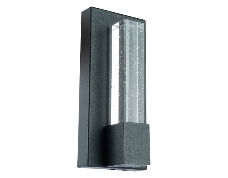 Светильник уличный светодиодный Feron DH2201 Катар 5W, 90*43*210мм, 3000К, черный (на стену вверх)
