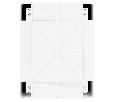 Корпус пластиковый ЩМПп STEKKER EBX60-6/05-65 IP65 c прозрачной дверью (350*250*150) пластик, серия ArcaWP65+