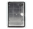 Корпус пластиковый ЩМПп STEKKER EBX60-6/04-65 IP65 c прозрачной дверью (280*210*130) пластик, серия ArcaWP65+