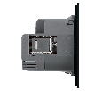 Розетка 1-местная з/ш с/з 16А + USB + Type C (механизм), STEKKER, 250В, 20W, серия Мия, RST16-3119-05, черный бархат
