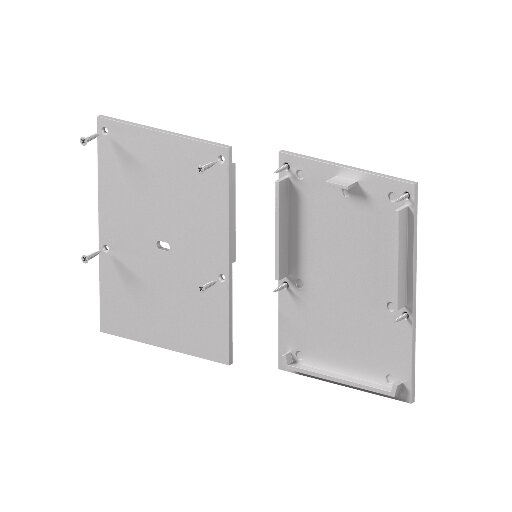 Комплект заглушек (для профиля ALM-5070-S-2M) 2 шт., ALM-5070-S-EC 642095