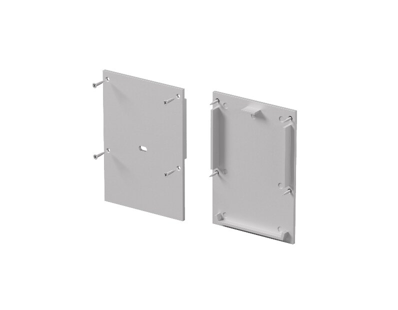 Комплект заглушек (для профиля ALM-5070-S-2M) 2 шт., ALM-5070-S-EC 642095