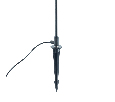 Светильник уличный светодиодный Feron DH2101, 1W, DC24V, низковольтный, 3000K, черный/золотой, 15*15*1393