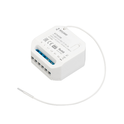INTELLIGENT ARLIGHT Актуатор TY-SWITCH-702-72-PS-IN (230V, 2x1.7A, Curtain, TUYA Wi-Fi, 433MHz) (IARL, IP20 Пластик, 3 года) 043306
