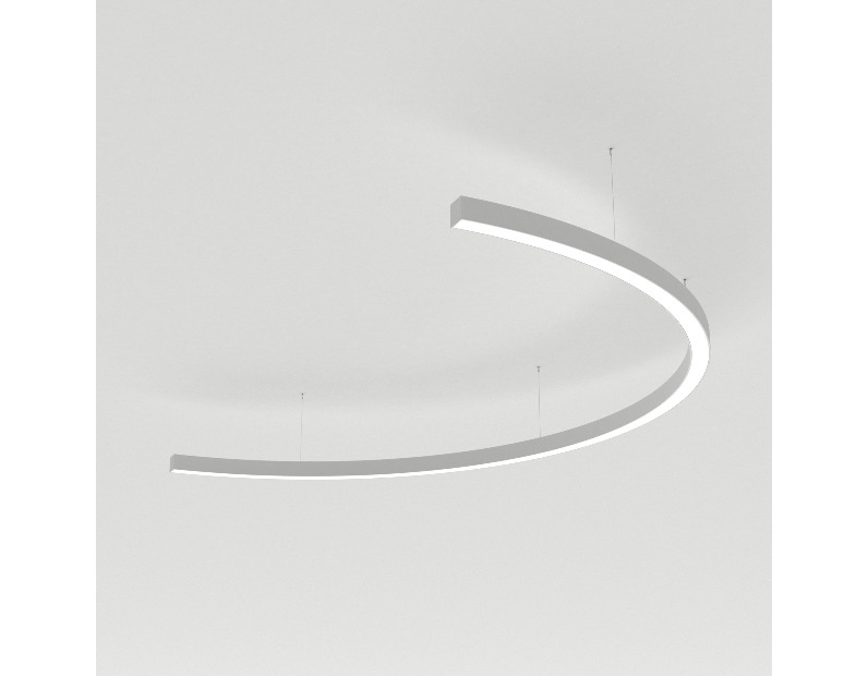 Светильник SP-LINE-HANG-ARC-C3535-D1500-53W Day4000 (WHITE, 230V) (Arlight, Металл)