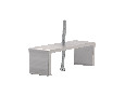 Фиксирующая скоба для 2-контактных встраиваемых треков 50102X, 50103X Barra Lightstar 501000