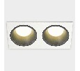 Встраиваемый светильник Italline IT08-8013 IT08-8013 black 3000K 2 шт + IT08-8015 white