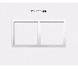 Встраиваемый светильник Italline IT06-6020 IT06-6020 white 3000K - 2 шт. + IT06-6022 white