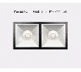 Встраиваемый светильник Italline IT06-6020 IT06-6020 white 3000K - 2 шт. + IT06-6022 white