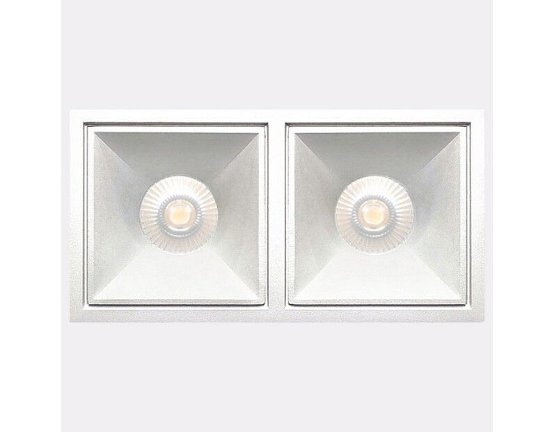Встраиваемый светильник Italline IT06-6020 IT06-6020 white 3000K - 2 шт. + IT06-6022 white