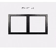 Встраиваемый светильник Italline IT06-6020 IT06-6020 black 4000K - 2 шт. + IT06-6022 black
