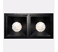 Встраиваемый светильник Italline IT06-6020 IT06-6020 black 4000K - 2 шт. + IT06-6022 black