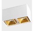 Накладной светильник Italline FASHION FX FASHION FX2 white + FASHION FXR gold - 2шт.