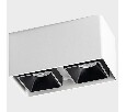 Накладной светильник Italline FASHION FX FASHION FX2 white + FASHION FXR black - 2шт.