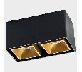Накладной светильник Italline FASHION FX FASHION FX2 black + FASHION FXR gold - 2шт.