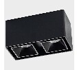 Накладной светильник Italline FASHION FX FASHION FX2 black + FASHION FXR black - 2шт.