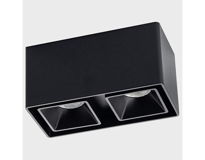 Накладной светильник Italline FASHION FX FASHION FX2 black + FASHION FXR black - 2шт.
