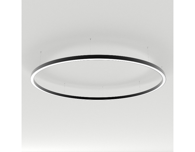 Светильник SP-LINE-HANG-ARC-O3535-D3000-204W Warm3000 (BLACK, 230V) (Arlight, Металл)