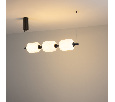 Светильник SP-CARAMELA-HANG-L720-12W Warm2700 (BK, 360 deg, 230V) (Arlight, IP20, Натуральный шелк, 3 года)