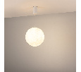 Светильник SP-SILKA-HANG-R300-7W Warm2700 (WH, 330 deg, 230V) (Arlight, IP20, Натуральный шелк, 3 года)