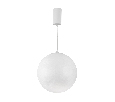 Светильник SP-SILKA-HANG-R300-7W Warm2700 (WH, 330 deg, 230V) (Arlight, IP20, Натуральный шелк, 3 года)