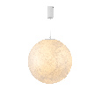 Светильник SP-SILKA-HANG-R600-12W Warm2700 (WH, 330 deg, 230V) (Arlight, IP20, Натуральный шелк, 3 года)